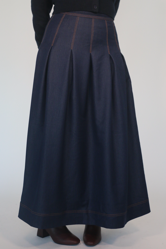 Denim Maxi Skirt Regular