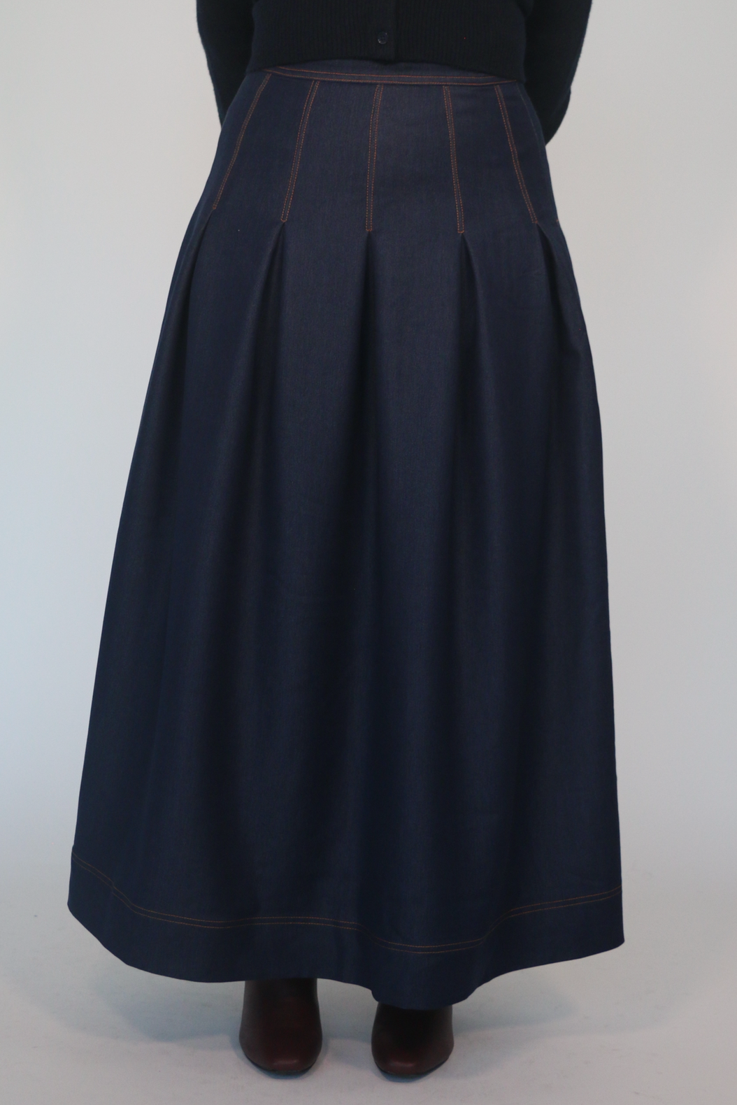 Denim Maxi Skirt Regular